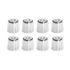 Lot 8 moules à canelés en inox Ø 3,5 cm De Buyer