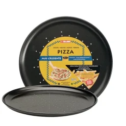 Lot 2 moules à pizza 32 cm Crispy Ibili