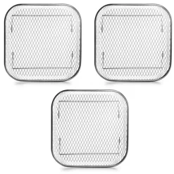 Lot 3 paniers carrés pour friteuse à air chaud Ibili
