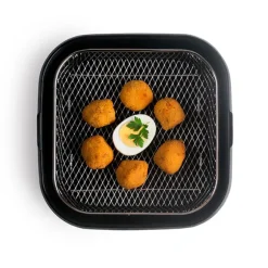 Lot 3 paniers carrés pour friteuse à air chaud Ibili