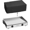 Lot plancha Pro 65 noire avec spatule en inox et sa housse de protection Lagrange