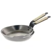 Lot 2 poêles acier Minéral B Bois 24 et 28 cm De Buyer
