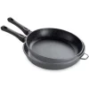 Lot 2 Poêles avec revêtement Dur comme la pierre 28 et 32 cm Mathon