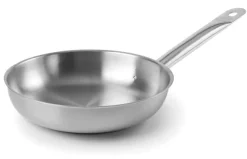 Lot 2 poêles en inox Chef 24 et 28 cm Lacor