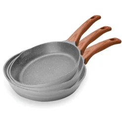 Lot 3 poêles Stilo 20,24,28 cm Lacor