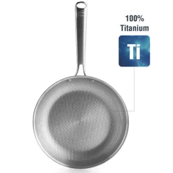 Lot 3 poêles Titanium 20, 24 et 28 cm Lacor