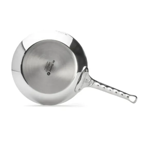 Lot 2 poêles tout inox Affinity 24 et 28 cm De Buyer