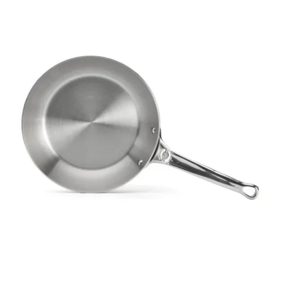 Lot 2 poêles tout inox Affinity 24 et 28 cm De Buyer