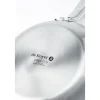 Lot 2 poêles tout inox Alchimy 24 et 28 cm De Buyer