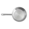 Lot 2 poêles tout inox avec fond grill 24 et 28 cm Artame