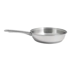 Lot 2 poêles tout inox avec fond grill 24 et 28 cm Artame