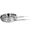 Lot 2 poêles tout inox Prim'Appety 24 et 28 cm De Buyer