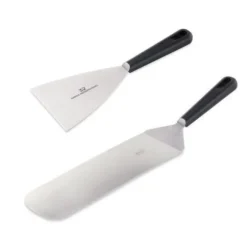 Lot racloir et spatule extra longue pour plancha Sabatier International