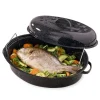 Lot Roaster 2 4 personnes avec grille Graniteware