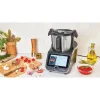 Lot robot cuiseur multifonction 4,5 L 1000 W et 2 bols inox avec couvercles Mathon