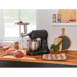 Lot robot pâtissier avec kit hachoir à viande et kit tranchoir et râpes Mathon