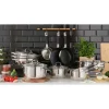 Lot Sauteuse et poêle antiadhérentes Rapid Cook 24 cm avec couvercle Mathon