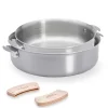 Lot 2 sauteuses tout inox Alchimy Loqy 24 et 28 cm et manche amovible De Buyer