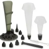 Lot Set poche à douille + Flexi' Plaque silicone de pâtisserie à rebords