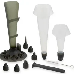 Lot Set poche à douille + Flexi' Plaque silicone de pâtisserie à rebords