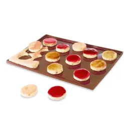 Lot Set poche à douille + Flexi' Plaque silicone de pâtisserie à rebords