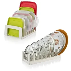 Lot support pour couvercles de boites et couvercles de matériel de cuisson Tescoma