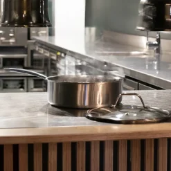 Lot wok 28 cm et sauteuse 24 cm tout inox Triply Menastyl