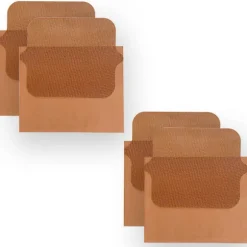 Lot 2 x 2 feuilles de cuisson rectangulaires pour friteuse à air chaud NoStik
