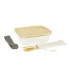Lunch box avec 3 couverts bambou Pebbly