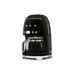 Machine à café filtre noir 10 tasses 1050 W DCF02BLEU Smeg