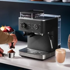 Machine à café semi-automatique avec broyeur 5KES6551BK Kitchenaid