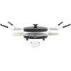 Machine à mini-pizzas Pizza Family 4 pour 4 personnes avec coupe pâte inclus Tristar