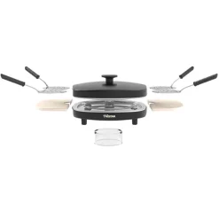 Machine à mini-pizzas Pizza Family 4 pour 4 personnes avec coupe pâte inclus Tristar