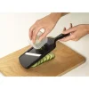 Mandoline réglable avec protège doigts noir Kyocera