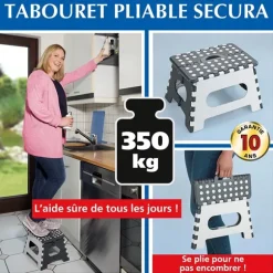 Marche pied pliable Wenko by Maximex