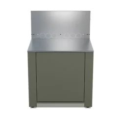 Meuble pour plancha coloris sauge Modulo ENO