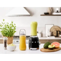 Mini blender noir PBF01BLEU Smeg