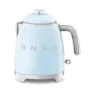 Mini bouilloire 0,8 L 1400 W KLF05PBEU bleu azur Smeg