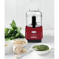 Mini hachoir Le Micro Rouge 18114F Magimix