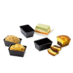 4 mini-moules à cakes Patisse