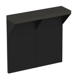 Modulo comptoir bar 120 cm gris cargo ENO