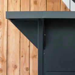Modulo comptoir bar 80 cm gris cargo ENO
