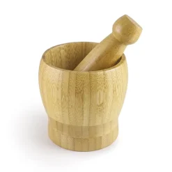 Mortier et pilon en bamboo 10 cm Ibili