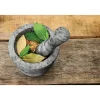 Mortier et pilon en granit Lacor