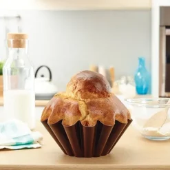 Moule a brioche acier revêtu 20 cm Gobel