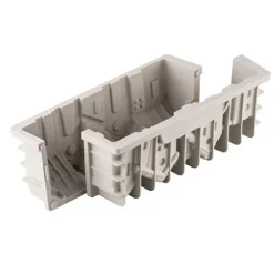 Moule à bûche 3D en silicone village enneigé Silikomart