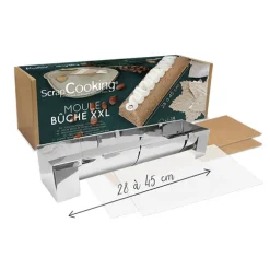 Moule à bûche en inox XXL Scrapcooking