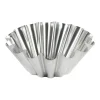 Moule à brioche grosses côtes en fer blanc 20 cm Gobel