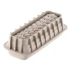 Moule à buche 3D quenelle en silicone Silikomart