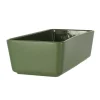 Moule à cake Octave en grès vert 27 x 13,5 cm Menastyl